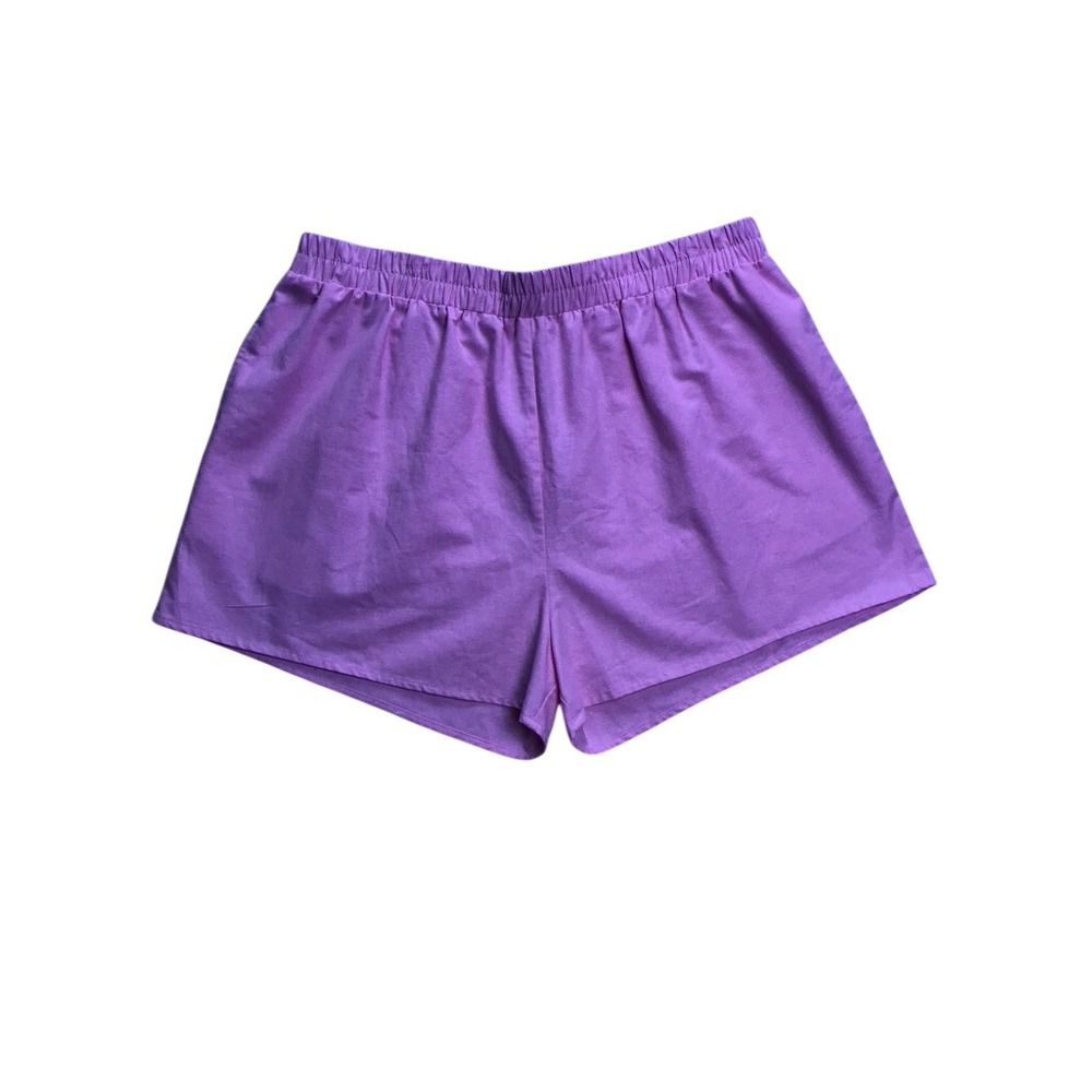 Baevely Sarah Shorts Women 2XL Pink Elastic Waist Casual Loungewear